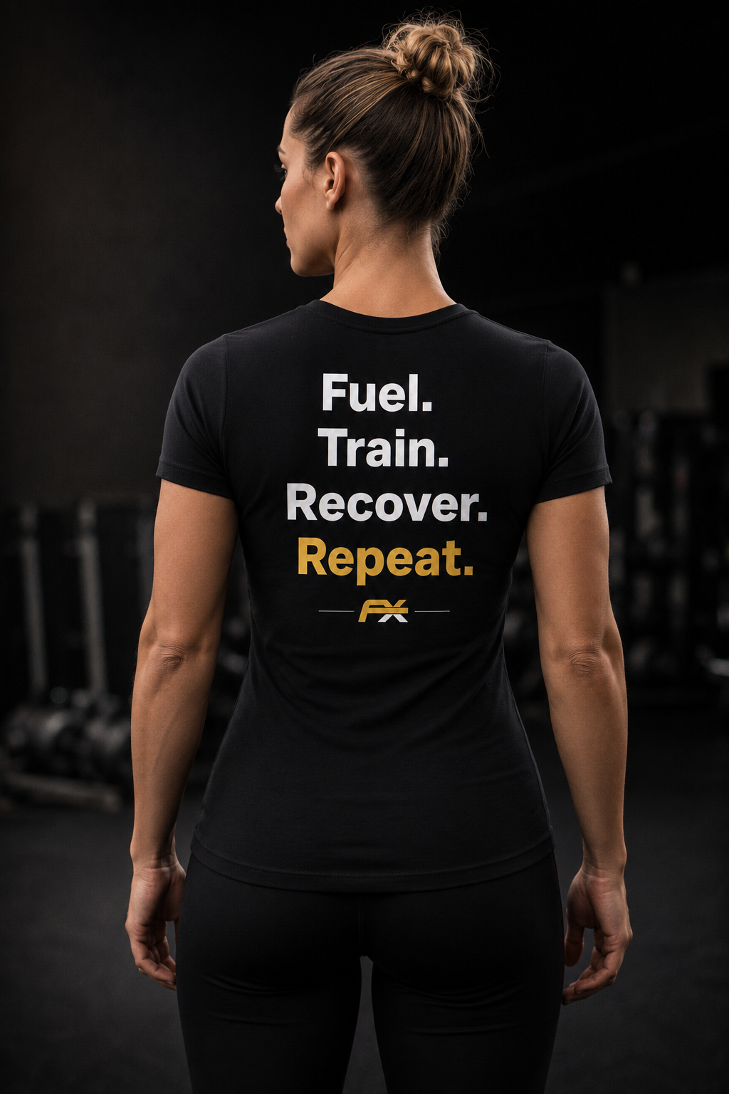 Women's Fitted T-Shirt-PERFORMANCE LOGO